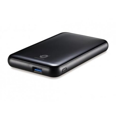 Conceptronic CHD2MUSB3B - Caja externa para disco duro de 2.5", SATA, USB 3.0, color negro