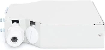 DIGITUS caja de empalme de fibra óptica - montaje en carril DIN - 8 puertos - para acopladores dúple.webp