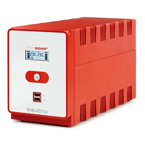 Salicru - SAI SPS SOHO+ 1200VA/720W In-Line - 2xUSB - LCD