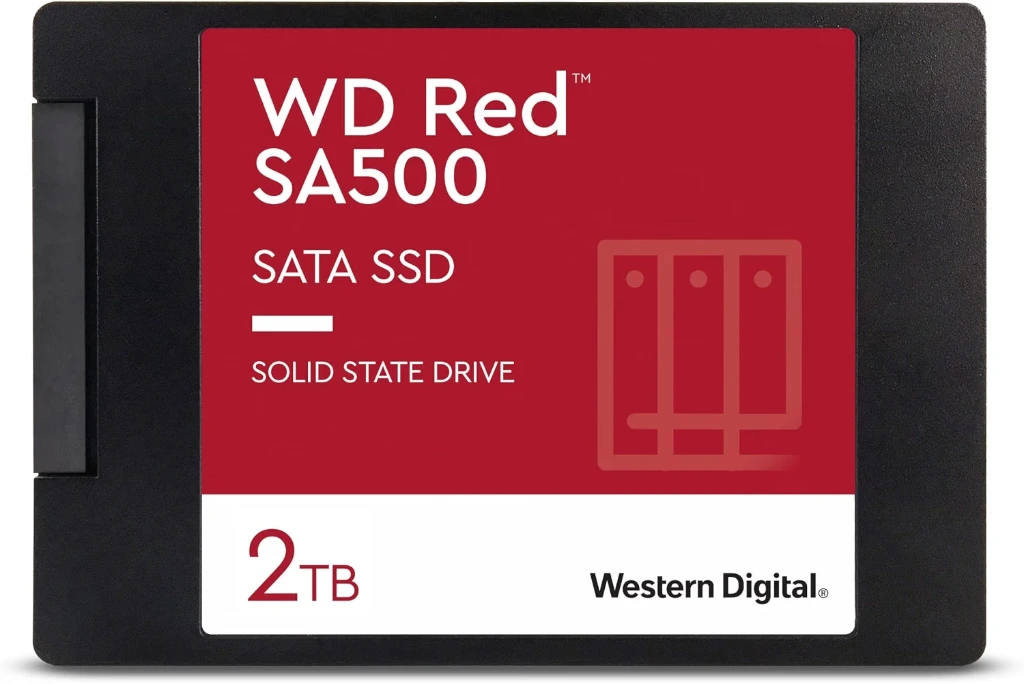 WD Red SA500 2TB, NAS SATA SSD, 2.5 Inch | B0CVMSV5J6