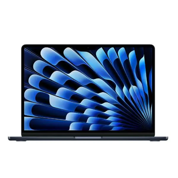 MacBook Air 15 pulgadas Chip M4 CPU 10 núcleos GPU 10 núcleos 16GB 256GB SSD - Medianoche