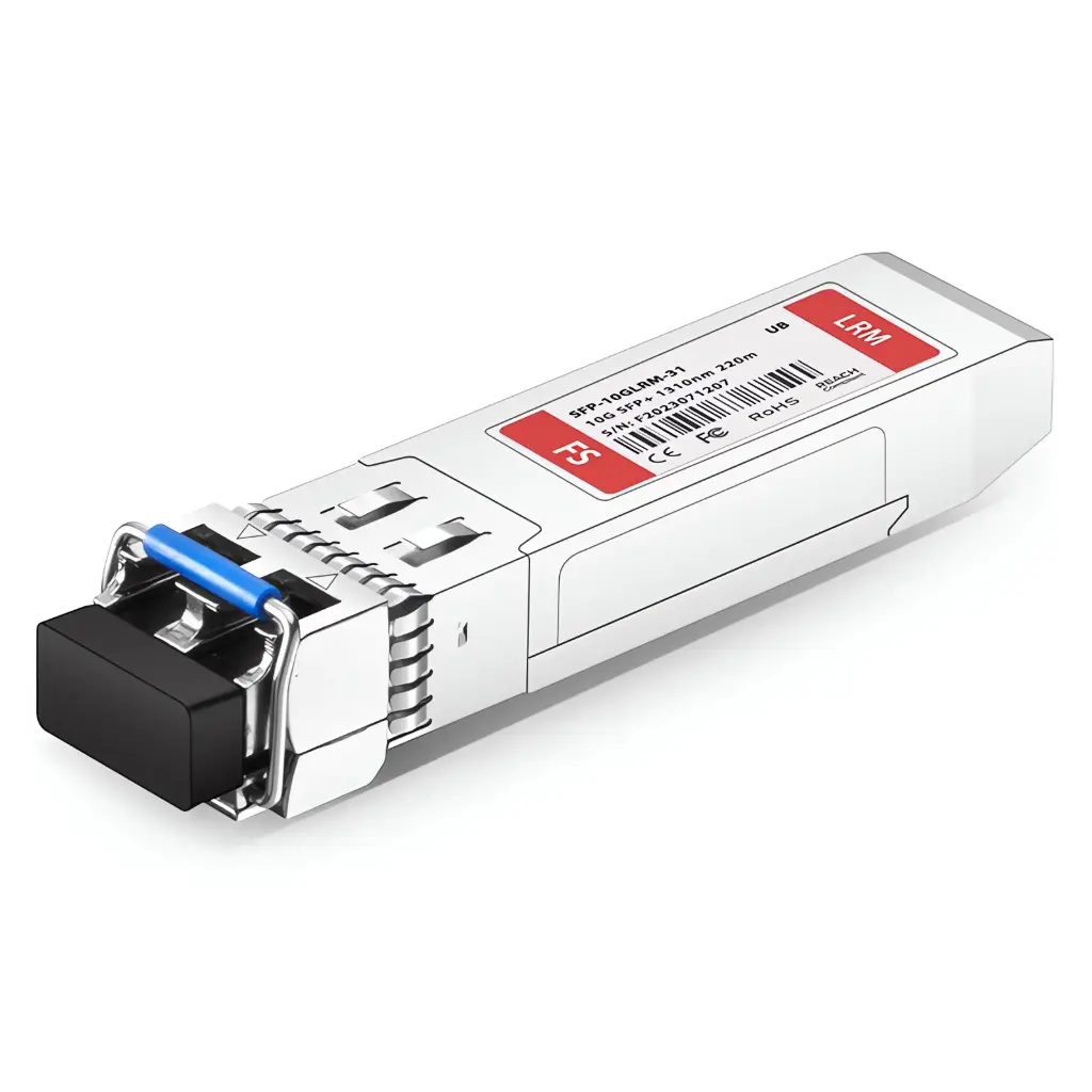 Módulo transceptor óptico 10GBASE-LRM SFP+ compatible con Ubiquiti UF-MM-10G